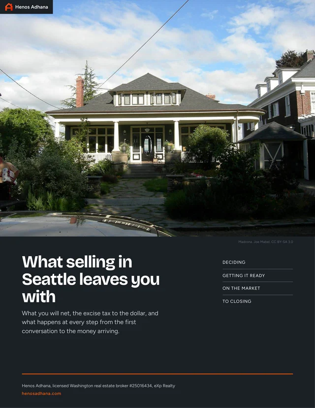 The cover of the Seattle seller's guide